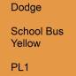 Preview: Dodge, School Bus Yellow, PL1.